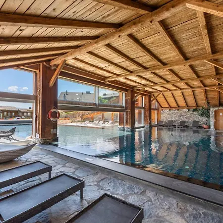 Apartament Deluxe, Piscine, Spa, In-out & Golf A L'hotel De L'etrier A Montana