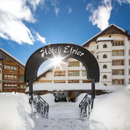 Deluxe, Piscine, Spa, In-out & Golf A L'hotel De L'etrier A Montana Appartement